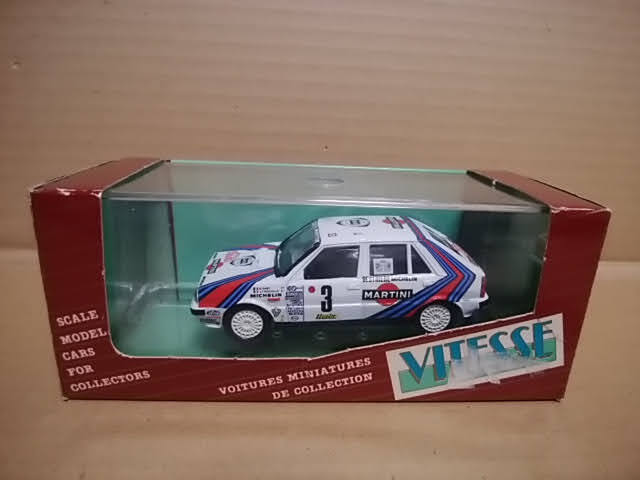 ★1/43ビテス ランチア デルタ 4WD モナコ 88’Winner 6号 サビー フォーシル VITESSE