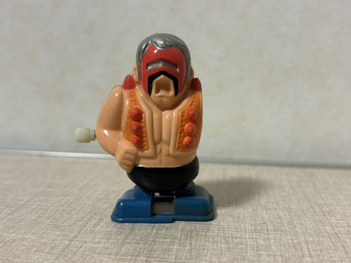 ● 当時物 希少 1984 キン肉マン ネプチューンマン ゼンマイトコトコ ゼンマイ 人形 ソフビ フィギュア おもちゃ ヴィンテージ 昭和レトロ 
