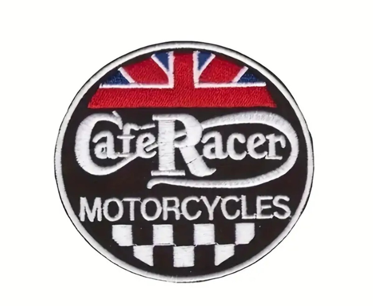 カフェレーサー cafe racer アイロンパッチ ワッペン