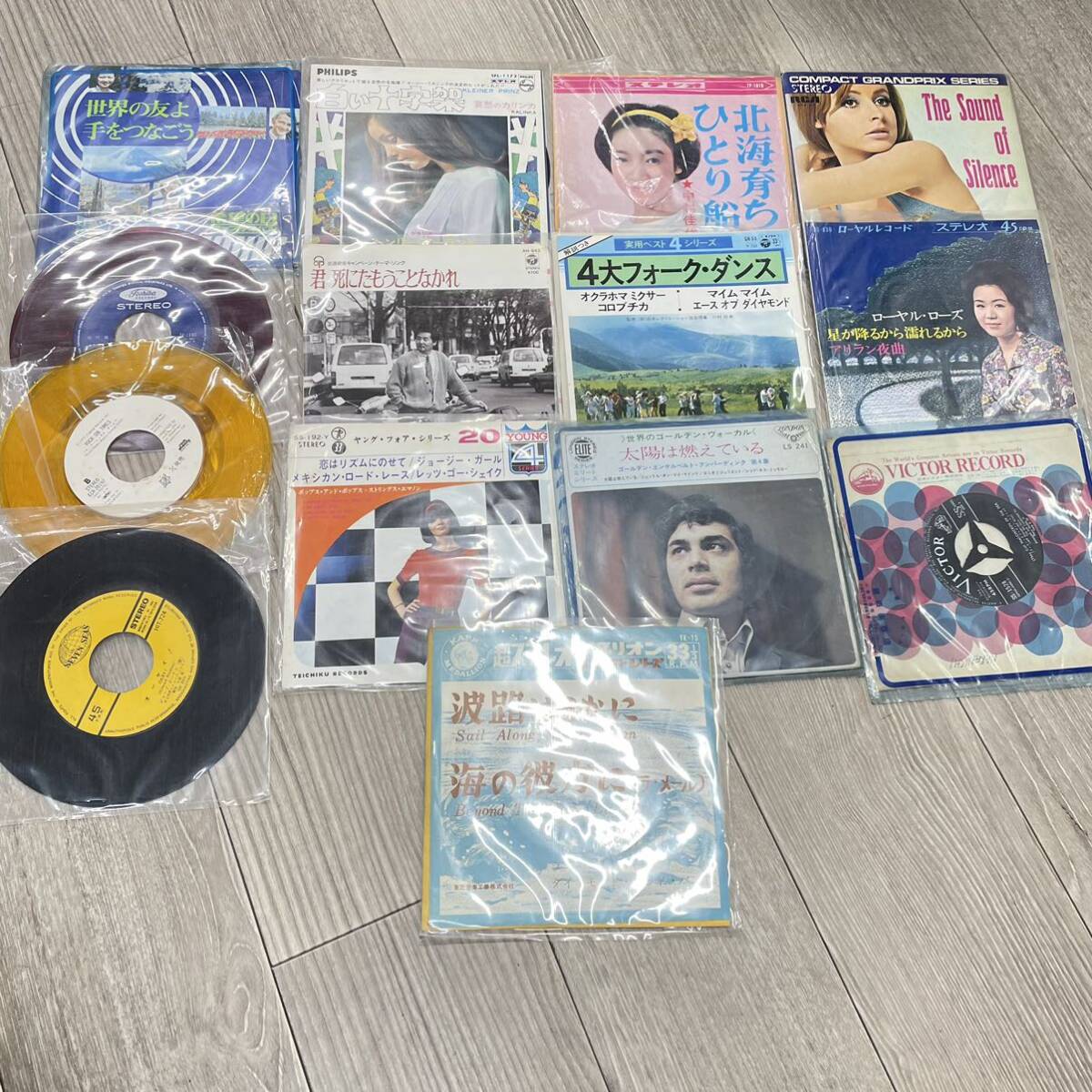 【再生未確認・ジャンク】邦楽・洋楽 レコード 14点まとめ売り