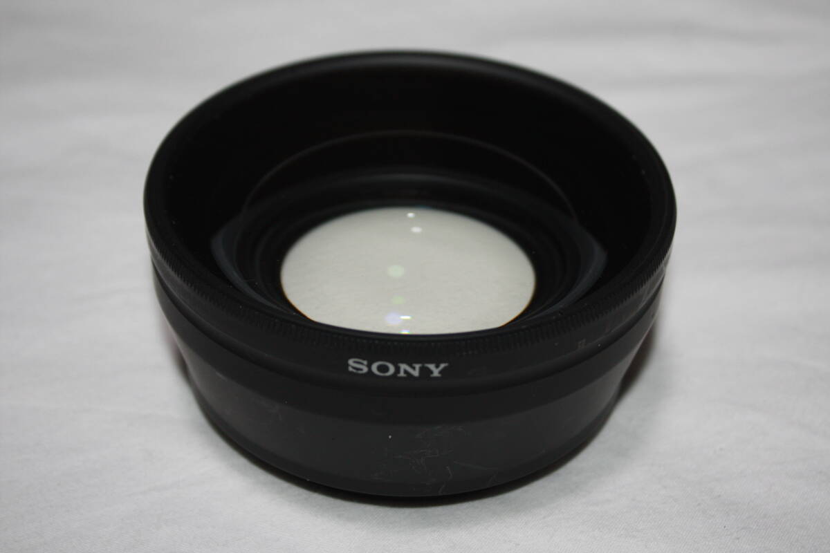 SONY VCL-HG0758　0.7倍ワイドコンバージョンレンズ　(検索：ビデオカメラ、PXW-、PMW-EX1R、HXR-、HVR-、FDR-、Panasonic、AG-AC、AJ-PX)