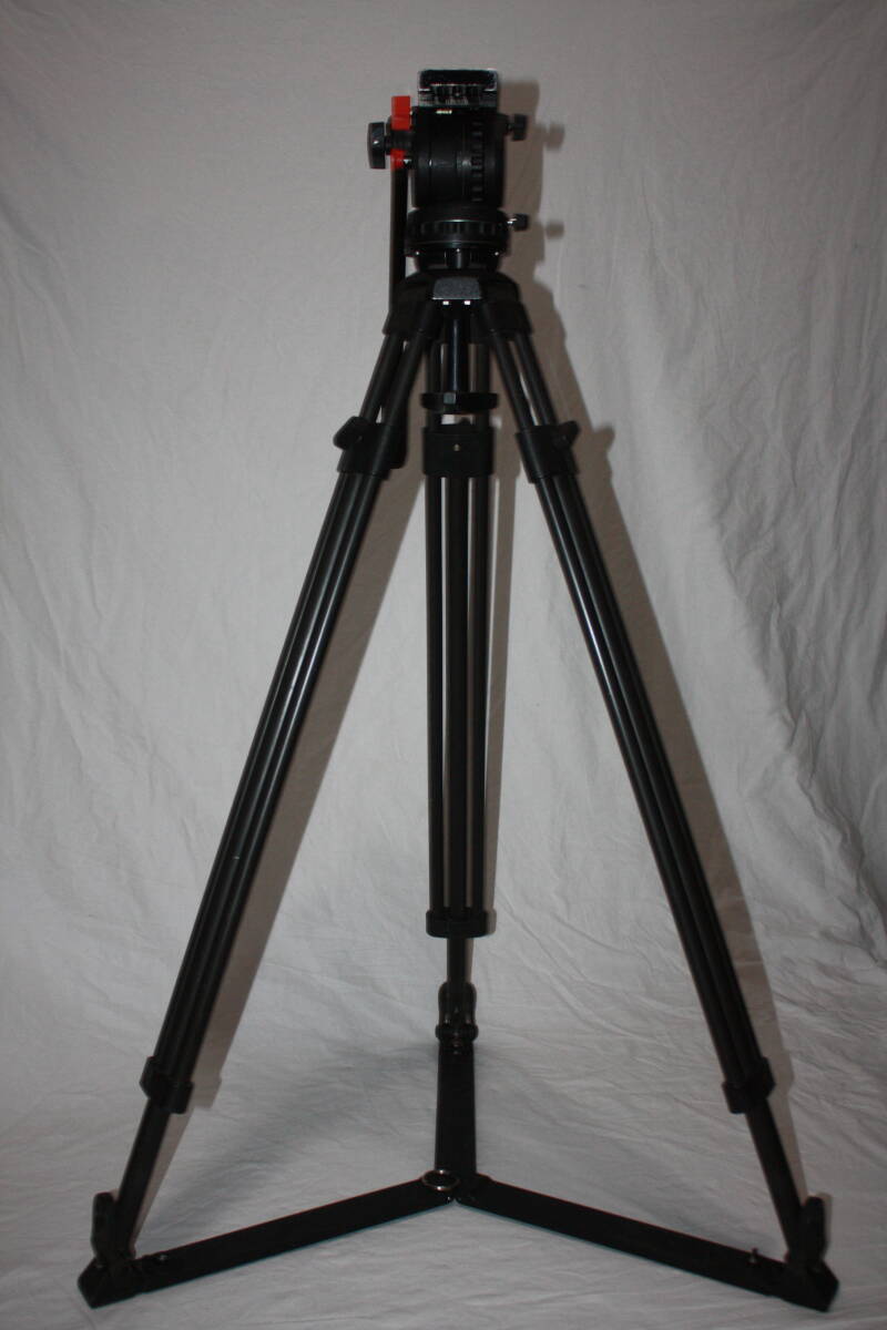 Sachtler(ザハトラー)　システムDV2Ⅱ　美品 2段三脚　ボール径75mm　（検索：ビデオカメラ、Vinten、SONY、PXW-、PMW-、HXR-、AG-AC）