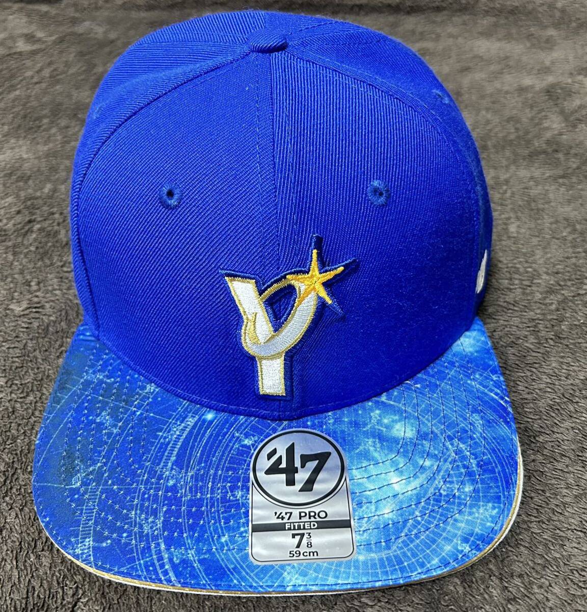 横浜DeNAベイスターズ スターナイト プロコレキャップ ’47 CAPTAIN７3/8 59cm