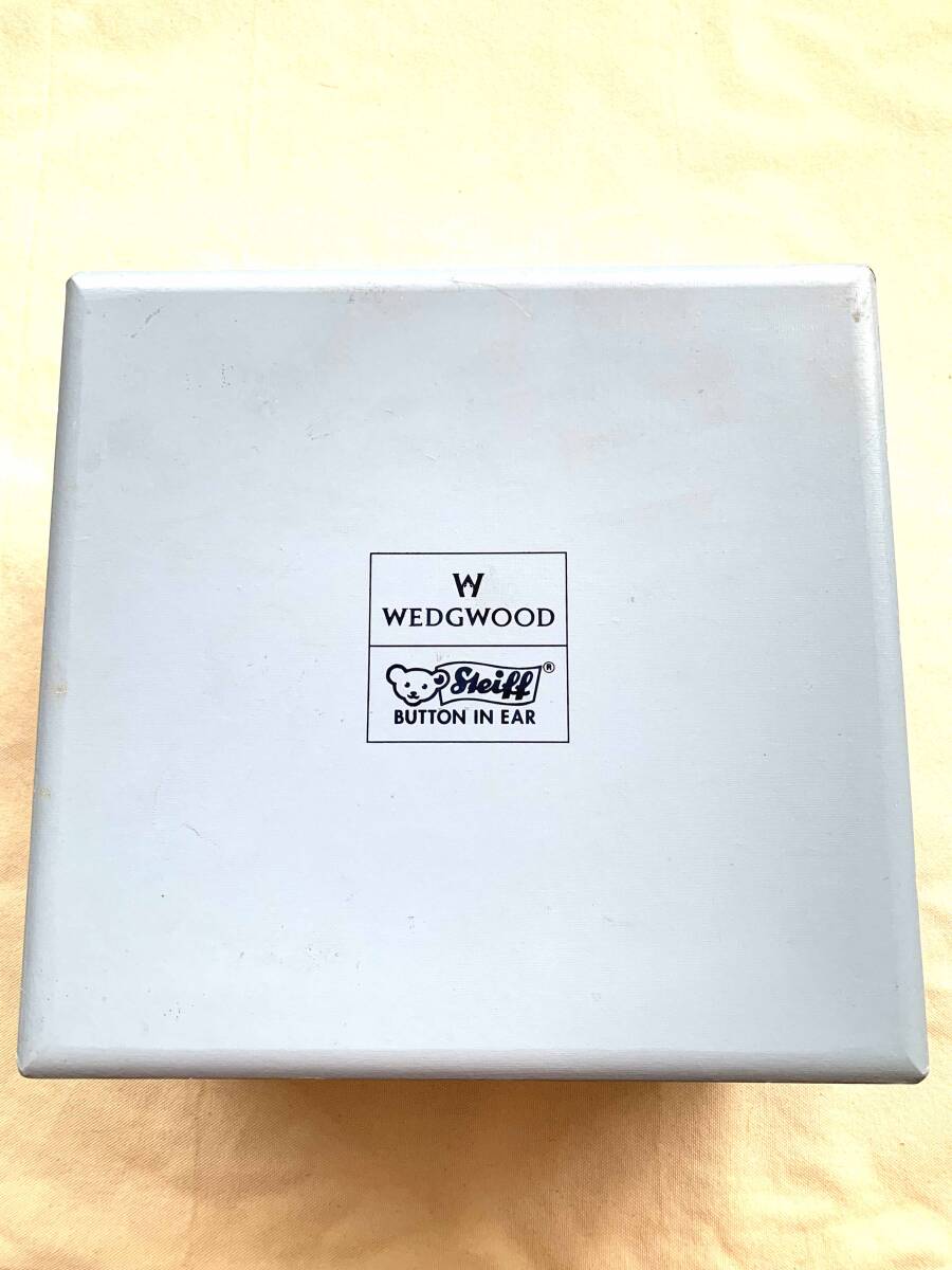 未使用品　1500体限定品　2001年　Wedgwood　ウェッジウット　STEIF　シュタイフ　カップ＆ソーサー　テディベア　セット