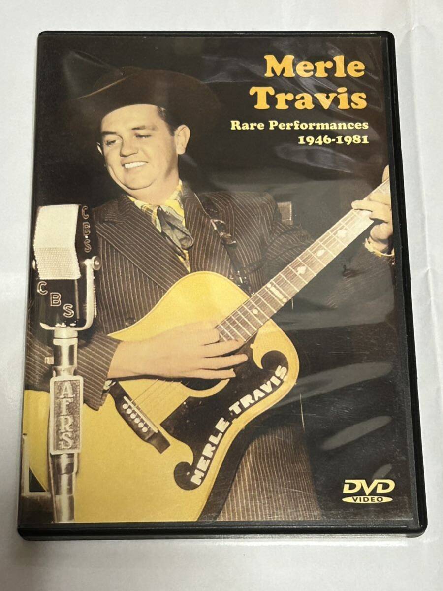 マール・トラヴィスMERLE TRAVIS「RARE PERFORMANCES 1946-1981」ギャロッピンギター名手貴重映像集DVD BIGSBY