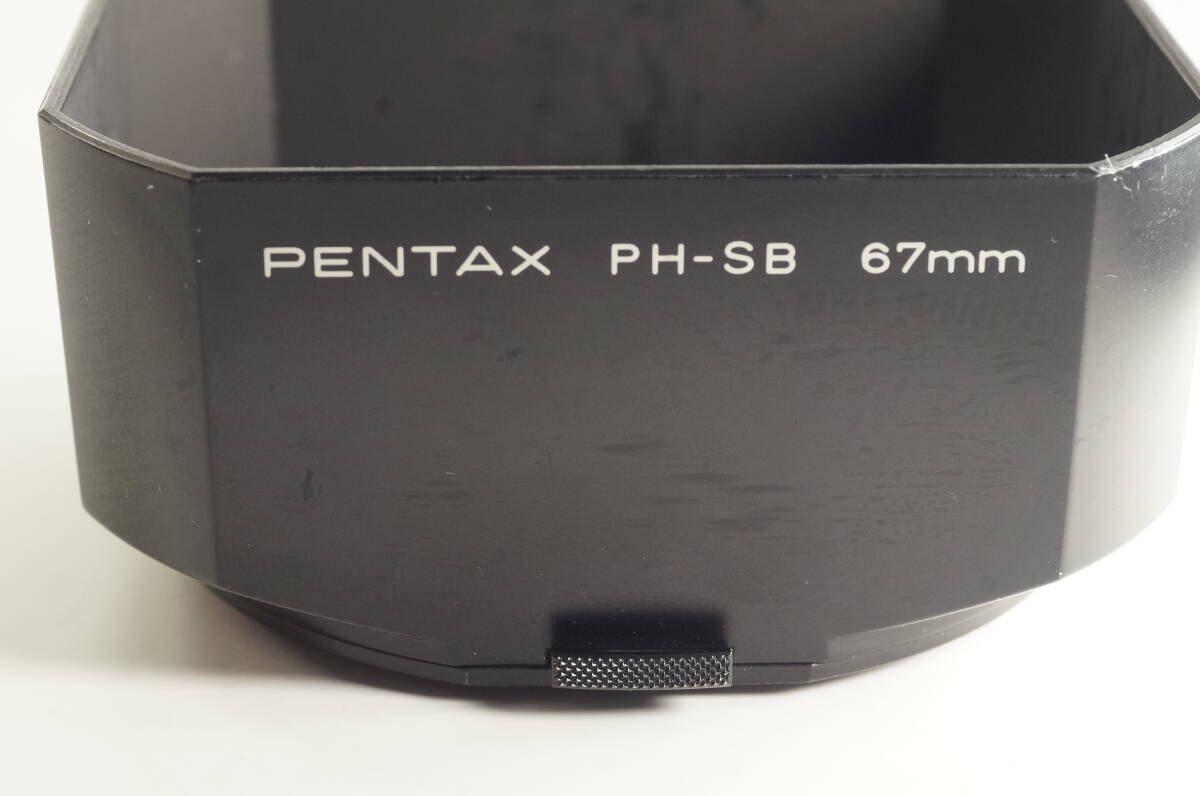 1033『並品』Pentax Genuine Hood PH-SB 67mm for 67 6x7 90mm F2.8 105mmF2.4用 レンズフード