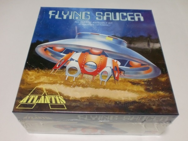 アトランティス モデル 1/72 空飛ぶ円盤 アダムスキー型 UFO フライグソーサー FLYING SAUCER Atlantis Model 256