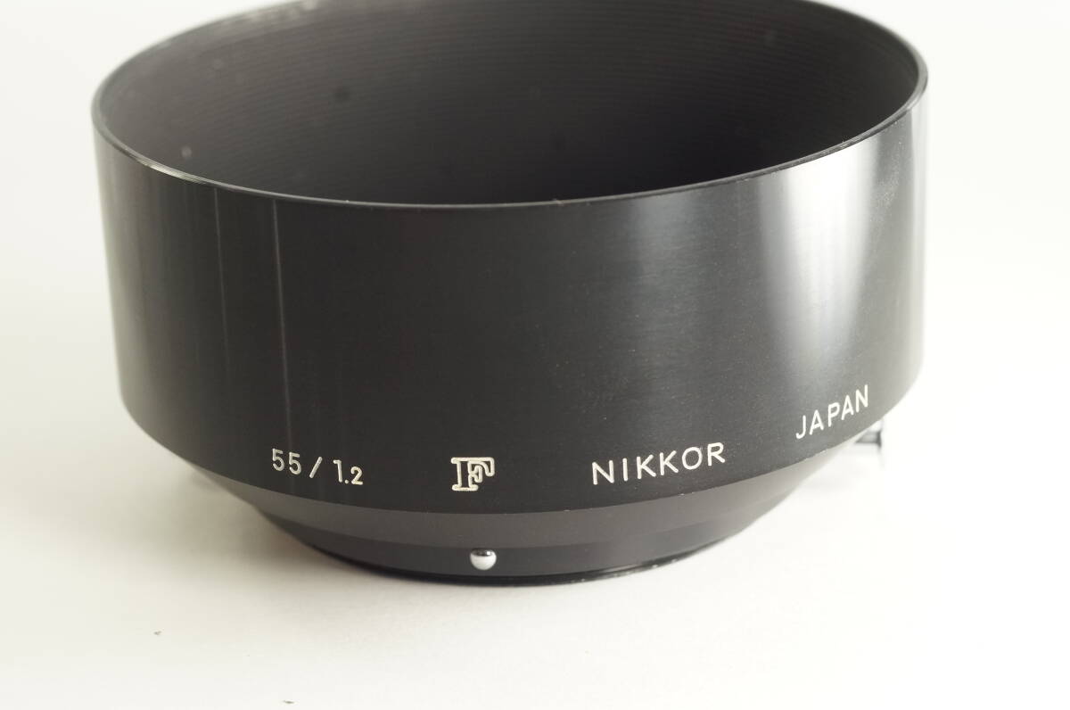 影AG【おおむねキレイ】NIKON Nikon f=55mm F1.2 Auto NIKKOR 55mm F1.2用 (New) NIKKOR 55mm F1.2 Ai NIKKOR 55mm F1.2 レンズフード