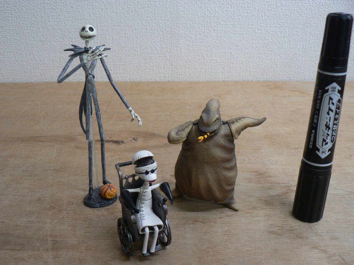 ナイトメアー・ビフォア・クリスマス ラージフィギュアコレクション 3点まとめて / ジャック ウーギー・ブーギー フィンケルシュタイン博士