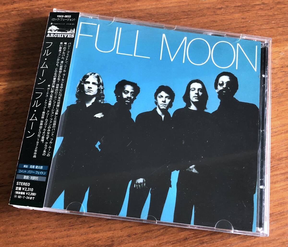 CD★FULL MOON / フル・ムーン★帯あり・YDCD0033★