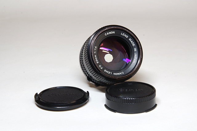キャノン NEW FD 50mm 1:1.4 C-109