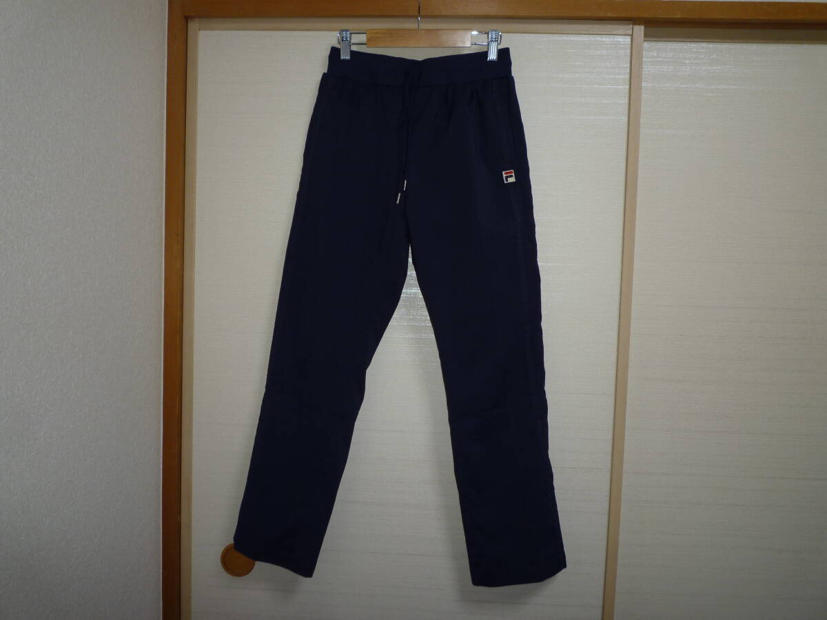 フィラ クロスジャージパンツ 紺 Sサイズ