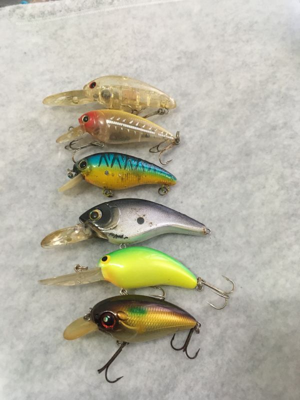 名称不明 クランクベイト 6個セット b