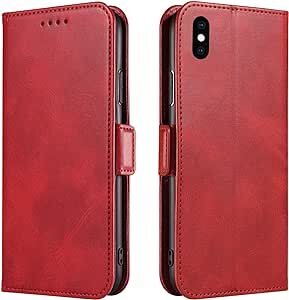 iphone xs ケース 手帳型 iphone x ケース 手帳型 Qi充電対応 レザー シンプル おしゃれ iphonexs 　AA0212