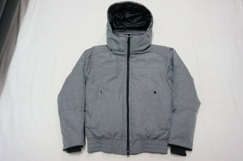 CANADA GOOSE 2585M★国内正規品 カナダグース ボンバー ダウン ジャケット グレー 灰 サイズS カナダ製/サザビーリーグ ロンハーマン 美品