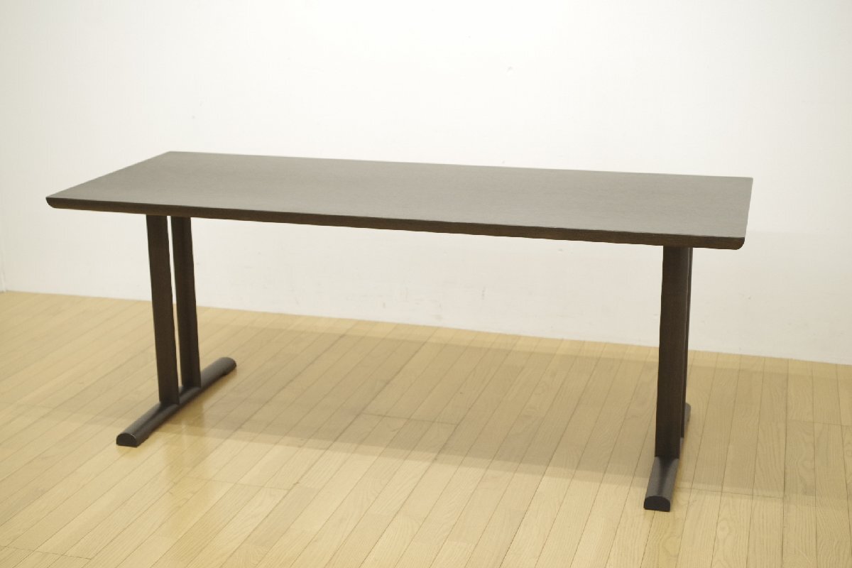 美品 展示品 Conde House カンディハウス TLテーブル ダイニングテーブル ナラ材 T字脚 W180 H71cm 4～6人掛け ナチュラル モダン 食卓