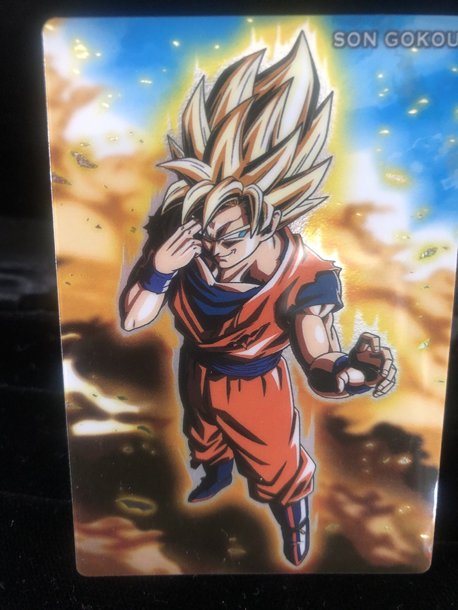【ドラゴンボールカード】孫悟空　鳥山明　悟空　バンダイ　バイバイ　保管品【24/07 TY-2E】