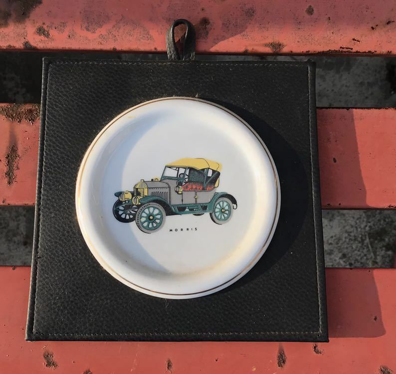 MORRIS モーリス オックスフォード・ブルノーズ イギリス車 プレート 皿 陶器 モニュメント アンティーク