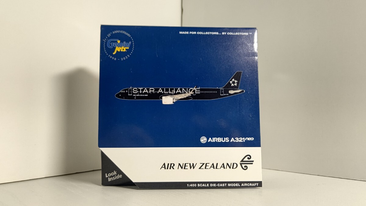1/400 Gemini Jets ジェミニ ジェッツ AIR NEW ZEALAND ニュージーランド航空 AIRBUS A321neo STAR ALLIANCE 旅客機
