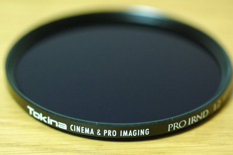 tokina pro irnd 1.2 95mm filter 4-stops light loss cinema トキナー フィルター シネマ用
