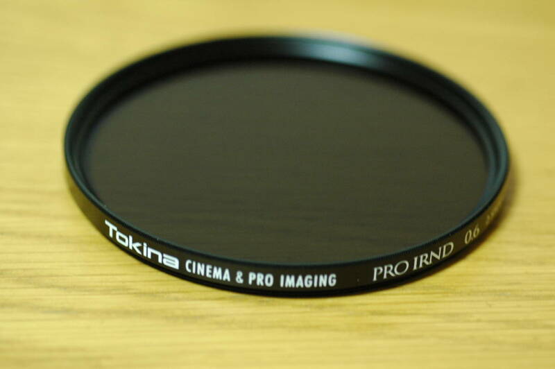 tokina pro irnd 0.6 95mm filter 4-stops light loss cinema トキナー フィルター シネマ用