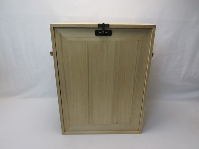 J07912 【 美品 茶道具 旅箪笥 利休好写 草薙金四郎作 色紙付 茶箱 箱無 】 検) 煎茶道具 茶道教室 茶事 茶道具入れ 茶器 茶の湯の棚 ⅴ
