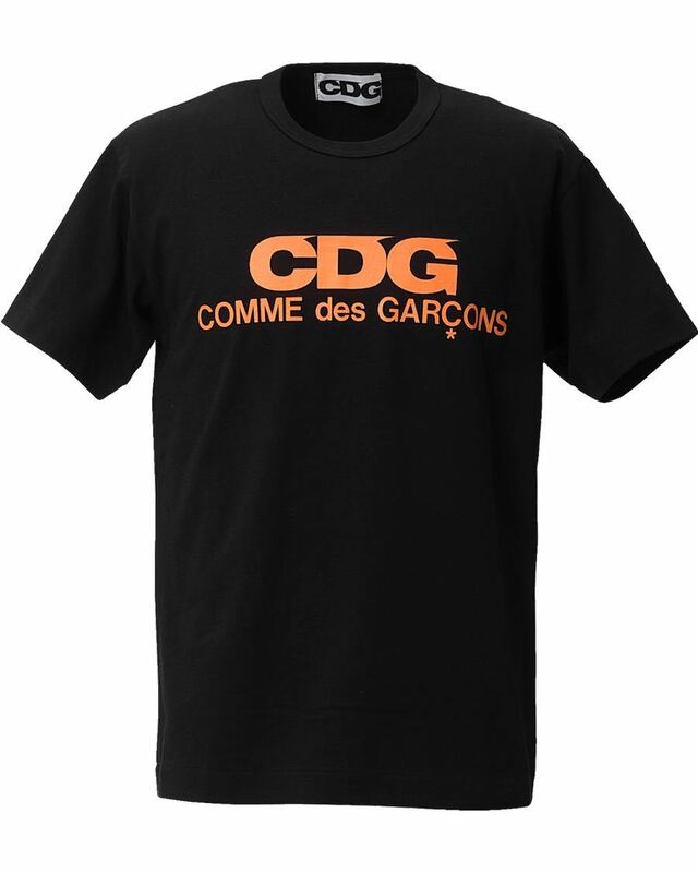コムデギャルソン CDG Tシャツ オレンジ ロゴ Mサイズ 限定 COMME des GARCONS コム デ ギャルソン コム・デ・ギャルソン