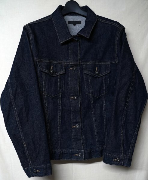 ◆濃紺美品◆UNIQLO ユニクロ ストレッチデニムジャケット◆