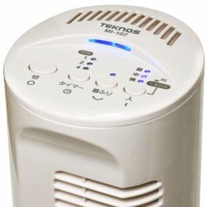 新品 TEKNOS テクノス テクノイオン搭載卓上ミニタワーファン MI-107 ホワイト 