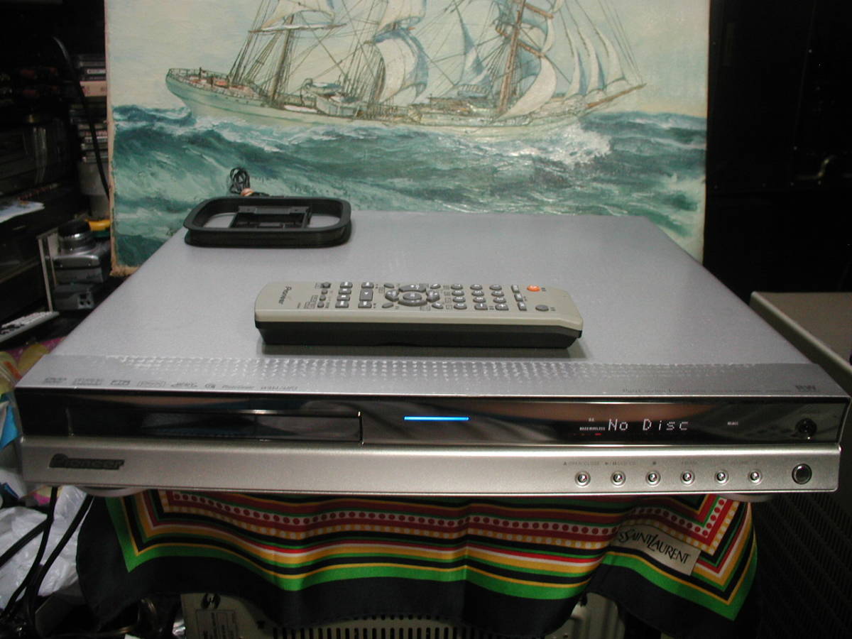 【パワフルな音】★★Pioneer パイオニア XV-DV535 DVD/CDプレイヤー(RECEIVER) リモコン付★★