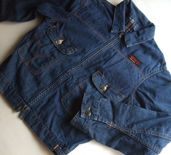 ヴィンテージ TUF-NUT タフナッツ 裏地付き フロントジップ デニムジャケット・ジージャン VINTAGE US古着 501 XX Levi's Lee WRANGLER 