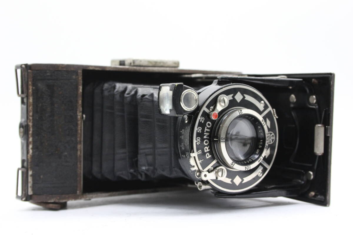【訳あり品】 フォクトレンダー Voigtlander Bessa Rodenstock-Trinar-Anastigmat 10.5cm F4.5 蛇腹カメラ v5212