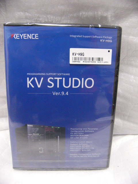 ★新品★ Keyence KV STUDIO KV-H9G Ver9.4 最新Global版(日英中)ラダー