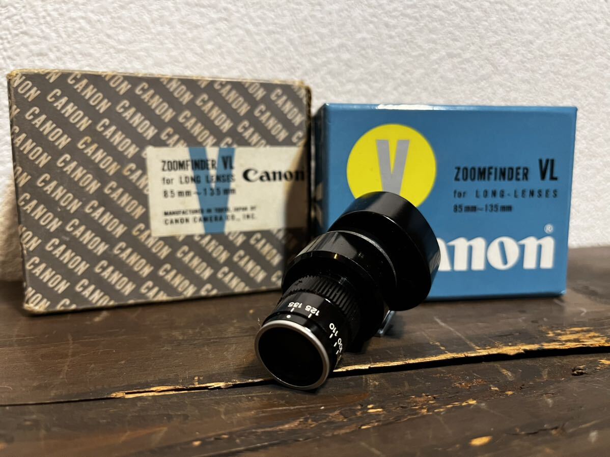 希少 canon キャノン zoom finder vl 85mm-135mm キヤノン フィルムカメラ 一眼レフ レンズ 