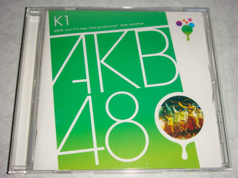AKB48　チームK　～studio recordings コレクション～　K1　PARTYが始まるよ　アルバム　CD　１２曲
