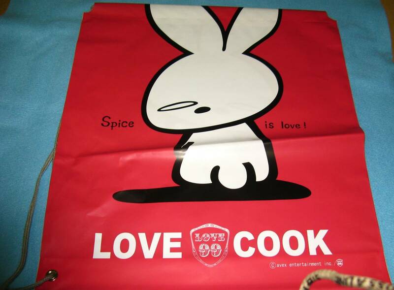 ※ 大塚 愛 LOVE COOK　ビニール製　バッグ