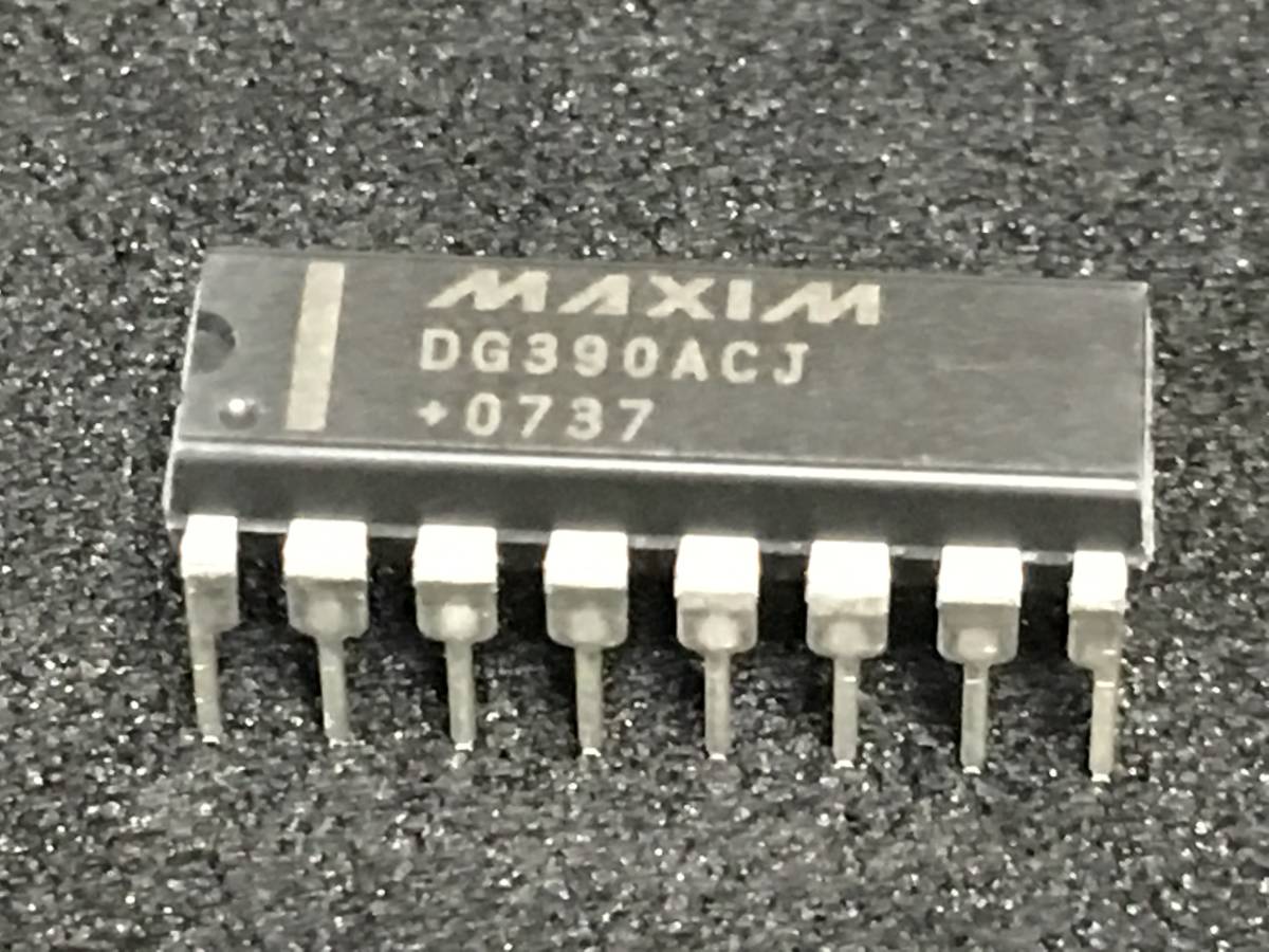 マキシム　CMOSアナログスイッチ　DG390ACJ　10個