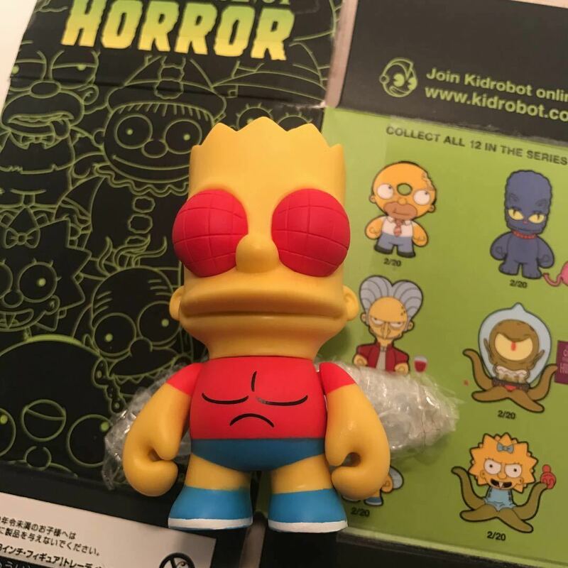 新品 シンプソンズ キッドロボットフィギュア simpsons kidrobot 2