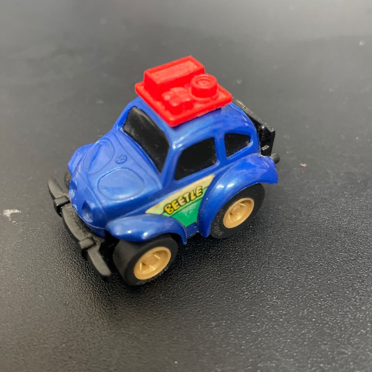 TAKARA 豆ダッシュ チョロQ VW-BAJA バハ DUNLOPタイヤ 昭和レトロ 希少 絶版 青
