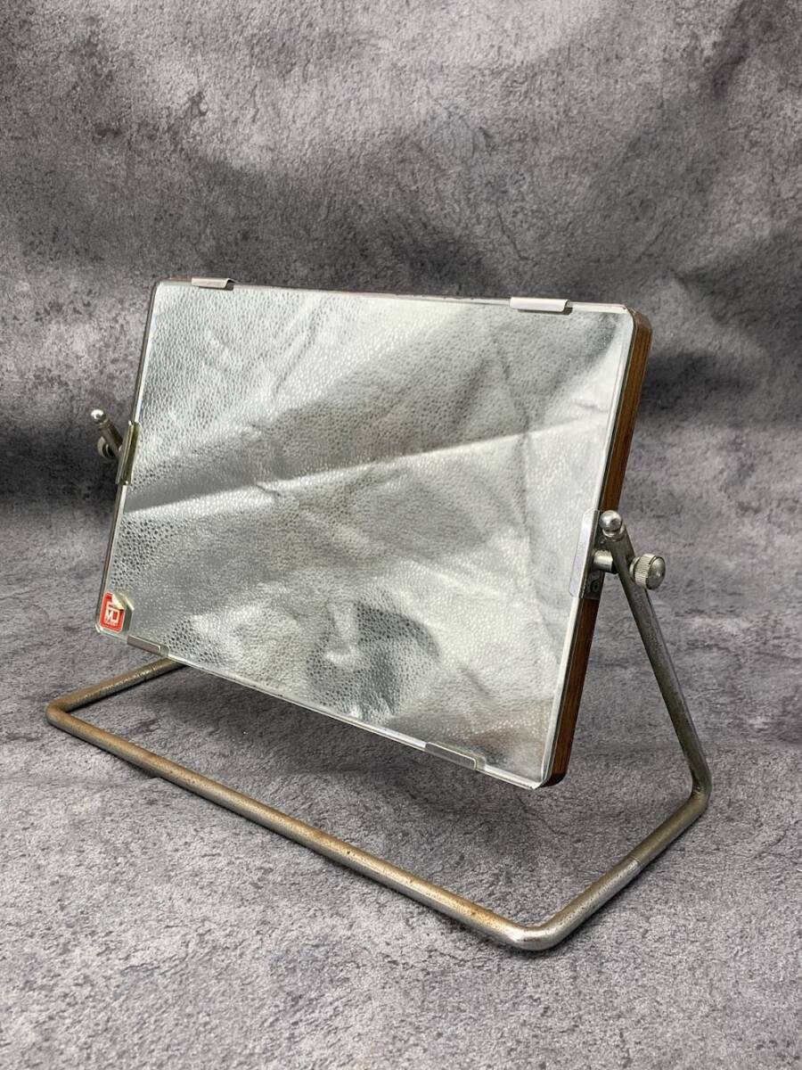 【 レトロ アンティーク ミラー 置き鏡 】昭和レトロ かがみ インテリア