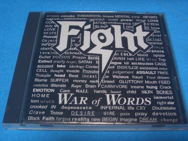 ★Fight★ファイト【War of Words】国内盤 / ロブ・ハルフォード / JUDAS PRIEST / ウォー・オブ・ワーズ/ HALFORD / ジューダスプリースト