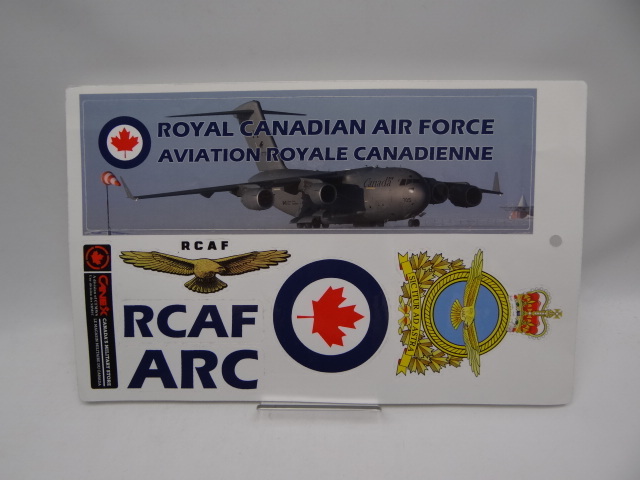 ☆カナダ空軍　ROYAL CANADIAN AIR FORCE ステッカー