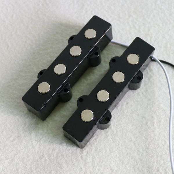 Donlis Diyギターキット1セットセラミックギターピックアップ4弦ジャズベースギターピックアップ GBW3558
