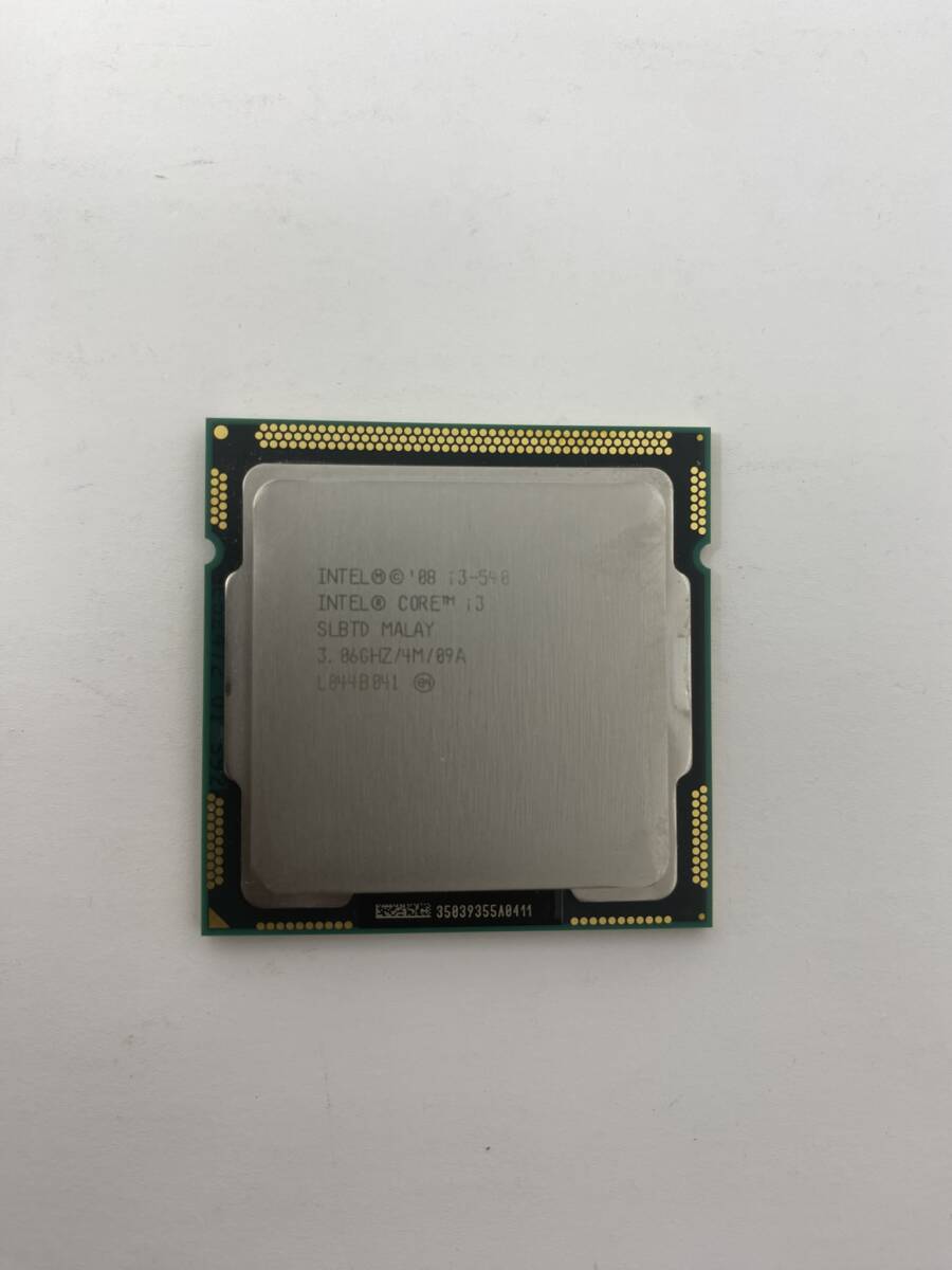 Intel Core i3 540 3.06GHz 4M SLBTD（中古）