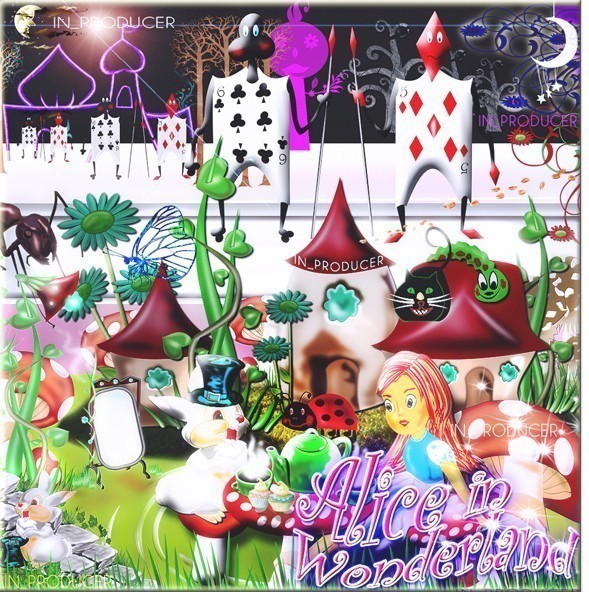 透過PNG画像集　イラスト素材集 ガーリーStyle◇透過PNG/8000点　●☆☆【送料無料】☆☆●