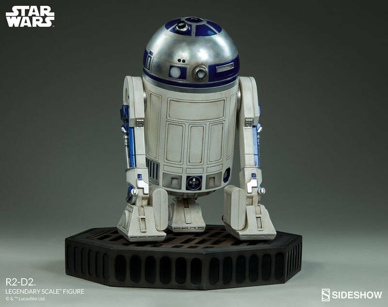 【玩具模型】SIDESHOW LEGENDARY SCALE STAR WARS R2-D2 サイドショウスターウォーズR2-D2 人気樹脂模型限定版コレクション1:2スケール R44