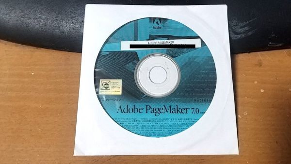 SF470 Adobe Page Maker 7.0 Ｍac版　ライセンスキー付き