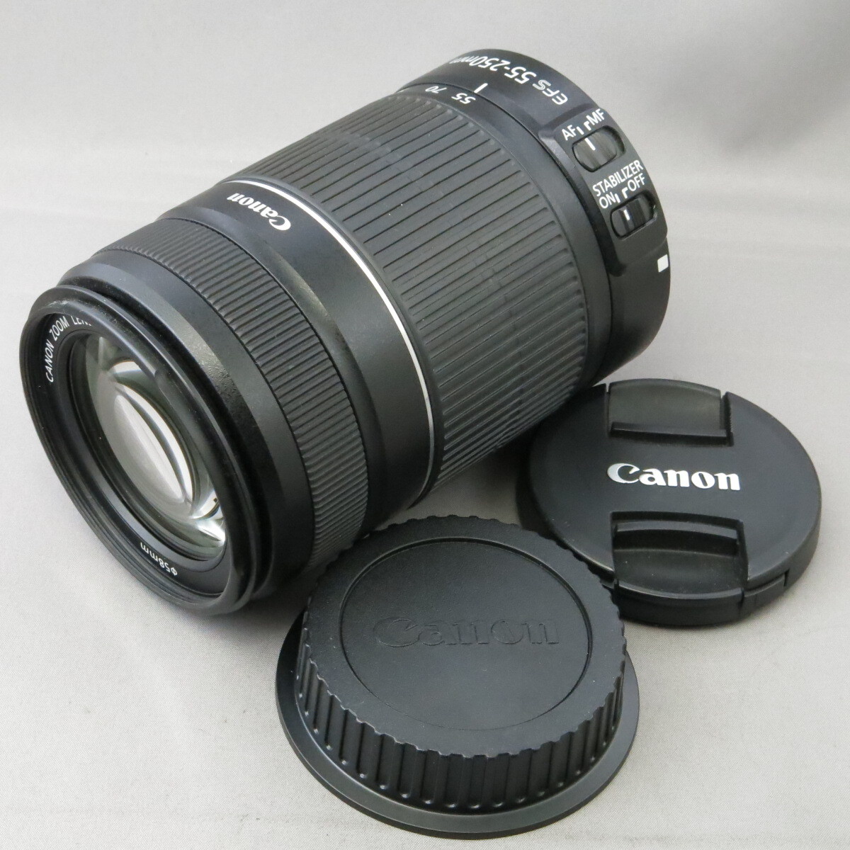 【美品】Canonキャノン　キヤノン　EF-S55-250mmF4-5.6IS II　キヤノンＥＦマウントAPS-Cサイズセンサー用★NO.8494