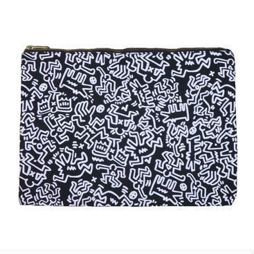 Keith Haring/BROWNY(キースへリング/ブラウニー) クラッチバッグ 総柄 ユニセックス keithharing キースリング browny ブラウニー レア