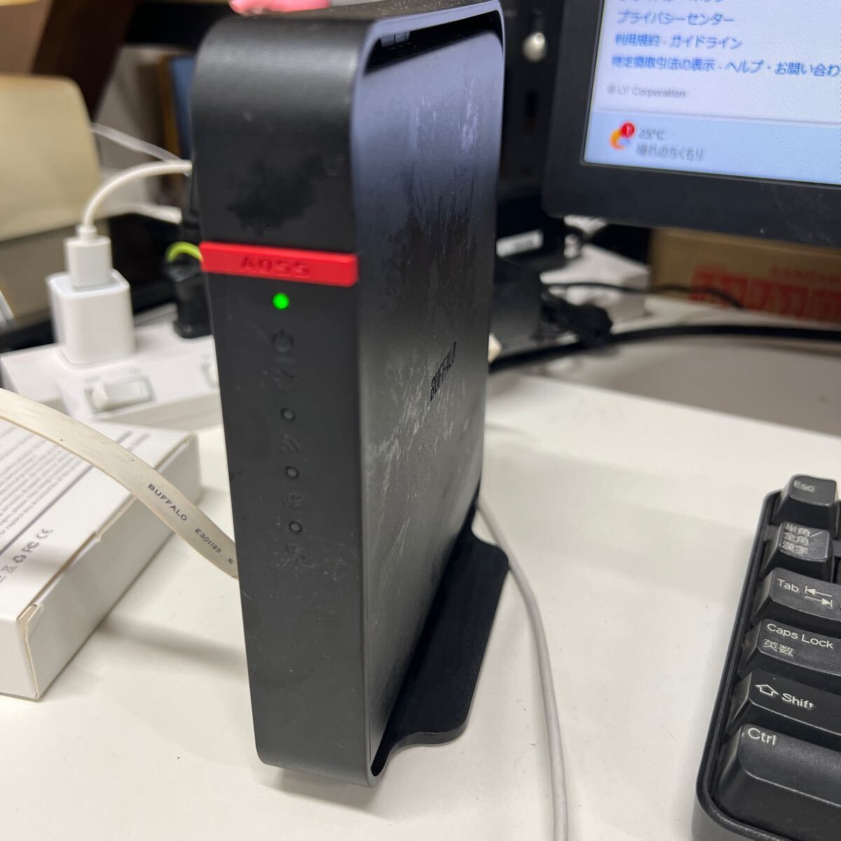 △3-7△バッファロー BUFFALO 無線LAN ルーター Wi-Fiルーター WHR-1166DHP3